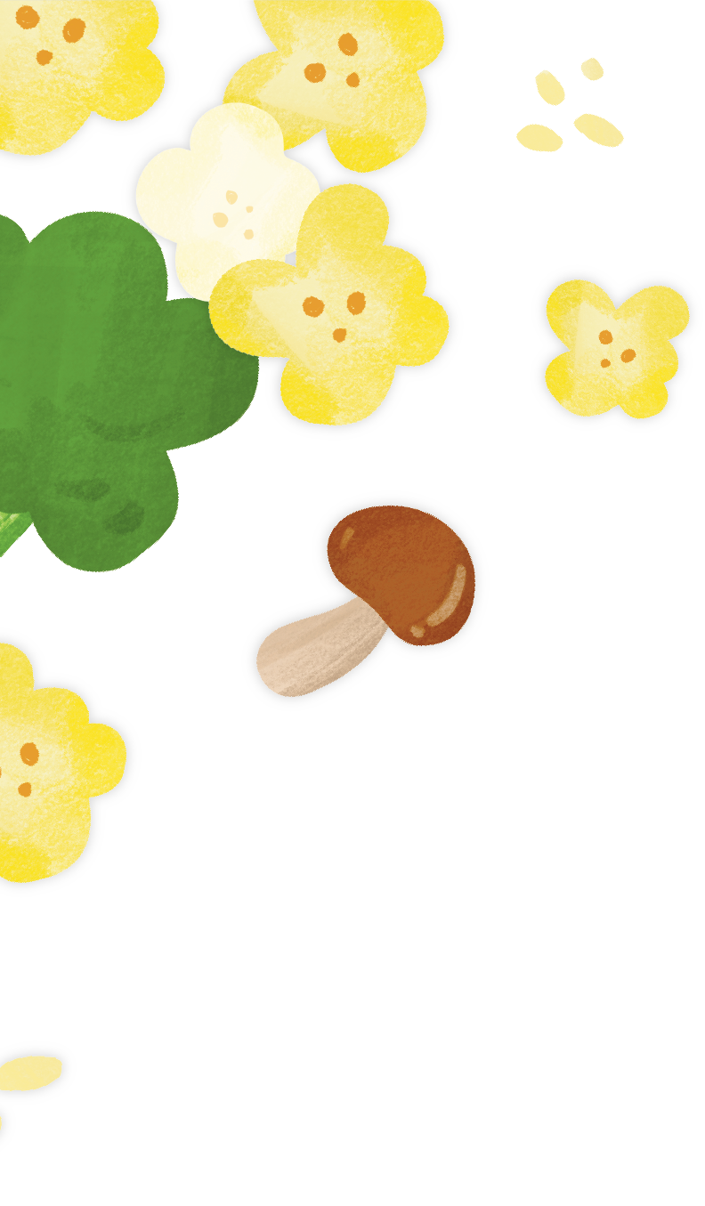 背景花