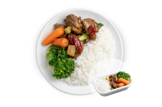 醬爆雞丁蓋飯