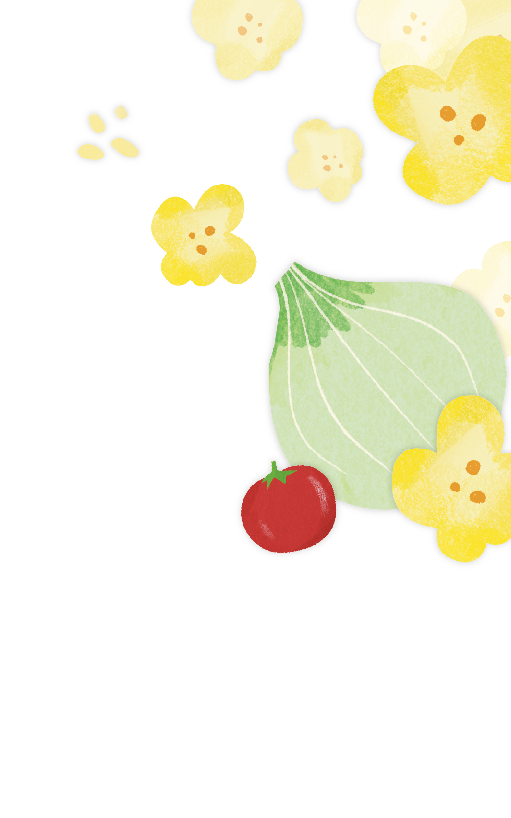 背景花